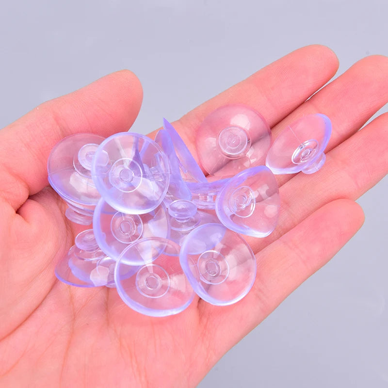 Hot Sale Vacuum Cup Suction Cups 20PCS/Lot For Pad Pasting 20mm Bathroom Mushroom Head Transparent Popular Sucker High Quality