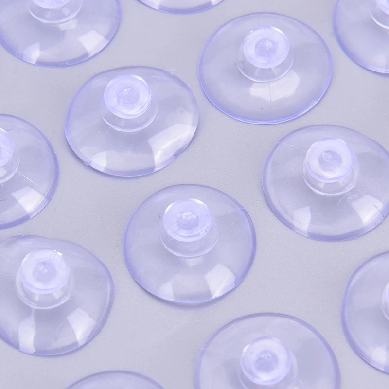 Hot Sale Vacuum Cup Suction Cups 20PCS/Lot For Pad Pasting 20mm Bathroom Mushroom Head Transparent Popular Sucker High Quality