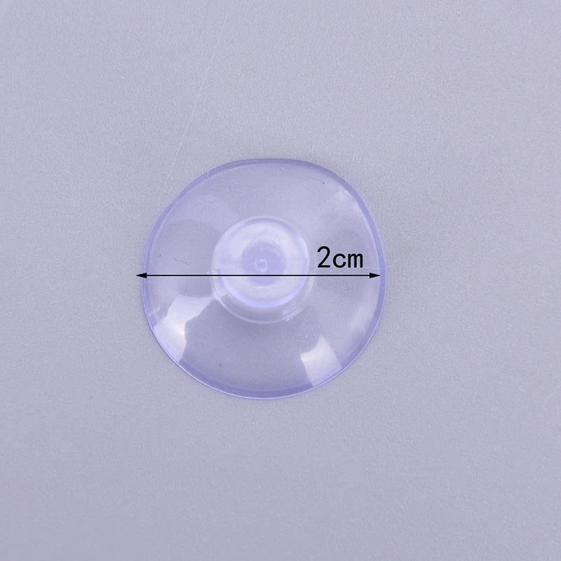 Hot Sale Vacuum Cup Suction Cups 20PCS/Lot For Pad Pasting 20mm Bathroom Mushroom Head Transparent Popular Sucker High Quality