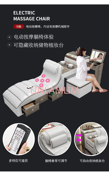 Linlamlim Tech Smart Bed Frame Multifunctional Massage Camas Ultimate Lit Tatami Muebles De Dormitorio Upholstered Cama De Casa