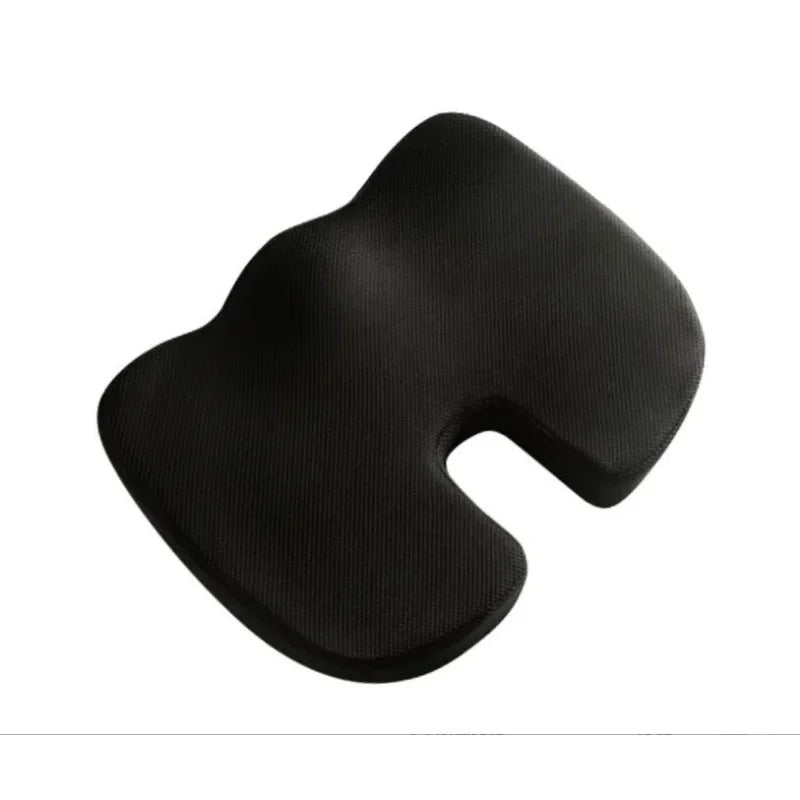 Coccyx Pillow Memory Foam Travel Seat Cushion for Tailbone Pain Back Support for Office Chair Car  Airplane