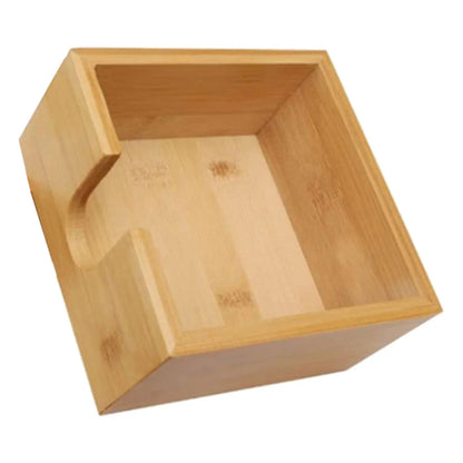 Tissue Box Napkin Holder for Table Multi-function Case Bamboo Home Accessory Restaurant Household