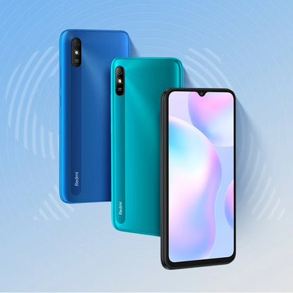 Smartphone Xiaomi Redmi 9A Global Rom 64GB/128GB Cellphone 5000mAh 6.53 inch MTK Helio G25 Octa Core 13MP Smart phone CN Version