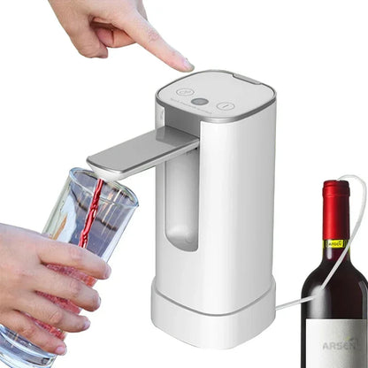 Smart Quantitative Alcohol Dispenser Professional High End Whiskey Pump Dispenser Liquor Pump Adjustable Foldable Wine Decanter