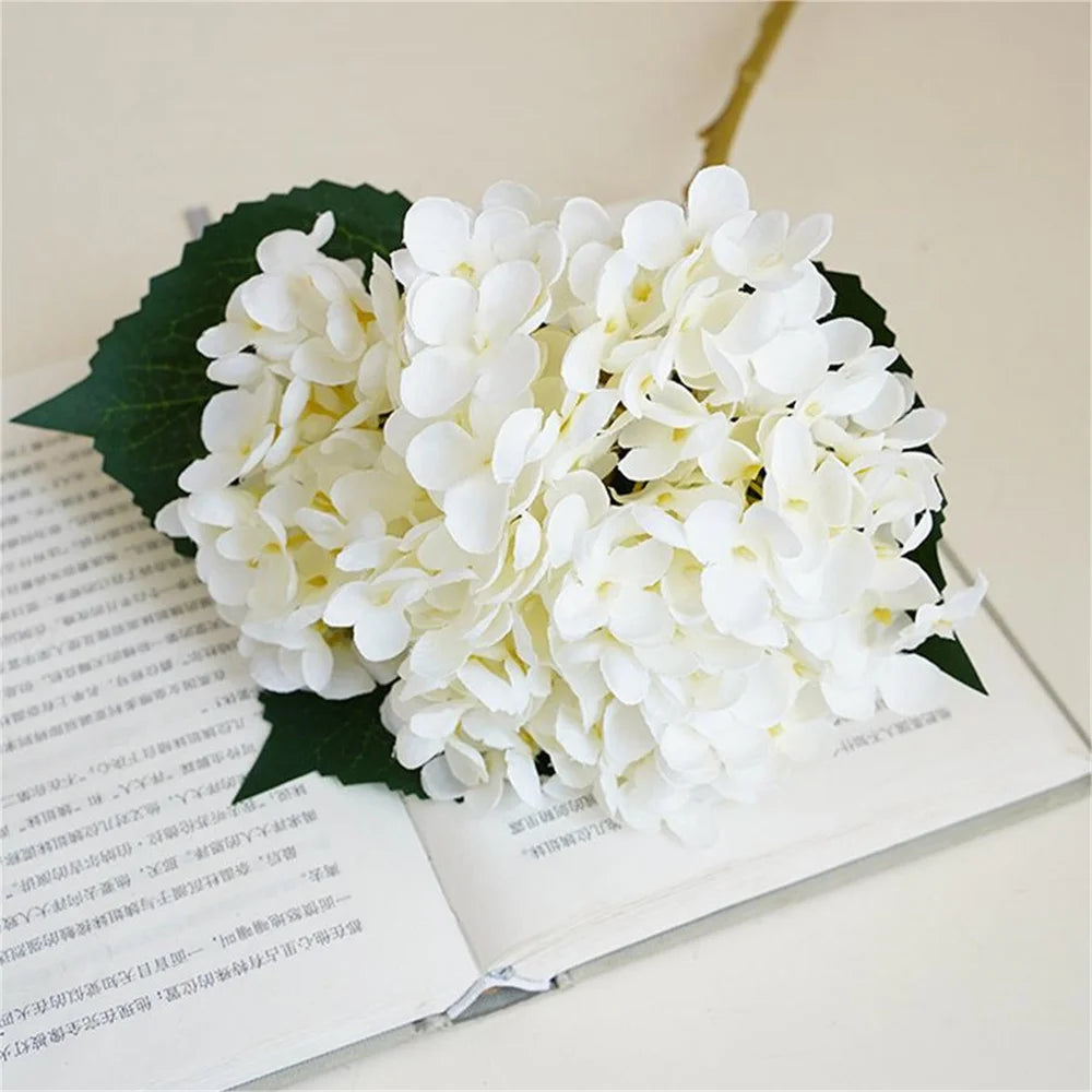 Artificial Flowers Cheap Silk Hydrangea Bride Bouquet  Wedding New Year Decoration Home Accessories for Vase Plants Arrangement