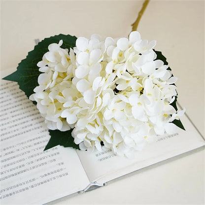 Artificial Flowers Cheap Silk Hydrangea Bride Bouquet  Wedding New Year Decoration Home Accessories for Vase Plants Arrangement