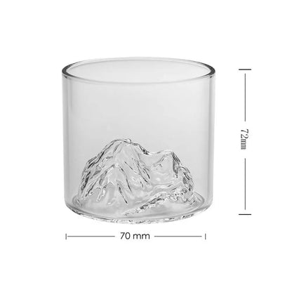 3D Mountain Drinkware Handmade Drinking Vodka Cup Wine Glass Cup Beer Mug Drinking Glasses Whiskey glass DIY