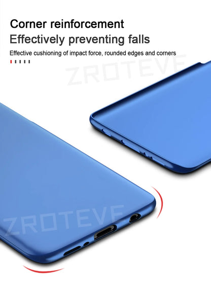 For Samsung S9 Case ZROTEVE Ultra Slim Hard PC Matte Back Cover For Samsung Galaxy S9 S8 Plus S9Plus S8Plus S 9 8 Phone Cases