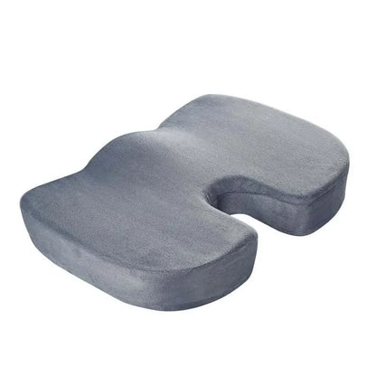 Coccyx Pillow Memory Foam Travel Seat Cushion for Tailbone Pain Back Support for Office Chair Car  Airplane