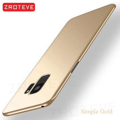 For Samsung S9 Case ZROTEVE Ultra Slim Hard PC Matte Back Cover For Samsung Galaxy S9 S8 Plus S9Plus S8Plus S 9 8 Phone Cases