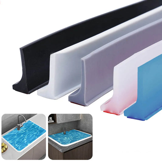 50/100/200/300cm Water Stopper Silicone Non-Slip Dry Wet Separation Bendable Floor Barrier Water Stopper Barrier