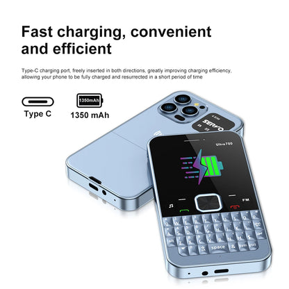 Original SERVO Ultra700 NFC Unlocking Handset Phone 4 SIM 2G GSM Call Recording Flashlight Qwerty Keyboard Mobile Phones Type-C