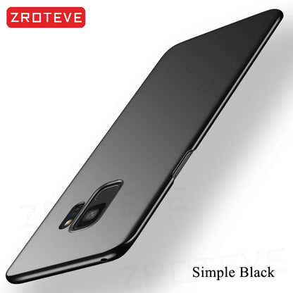 For Samsung S9 Case ZROTEVE Ultra Slim Hard PC Matte Back Cover For Samsung Galaxy S9 S8 Plus S9Plus S8Plus S 9 8 Phone Cases