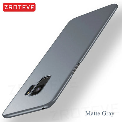 For Samsung S9 Case ZROTEVE Ultra Slim Hard PC Matte Back Cover For Samsung Galaxy S9 S8 Plus S9Plus S8Plus S 9 8 Phone Cases