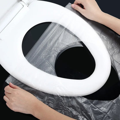 20/5Pcs Disposable Toilet Seat Mat 100% Waterproof Toilet Cover Business Travel Portable Independent Packaging Protective Pad