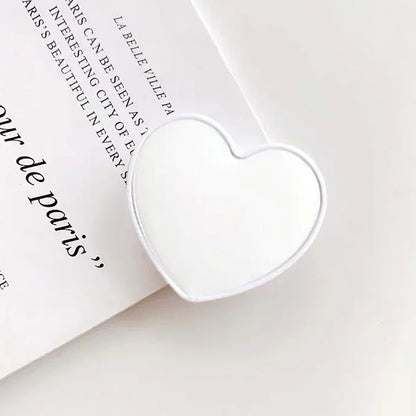 2024 Heart Shaped Phone Socket Holder Finger Grip Bracket Support Telephone for IPhone 15 14 13 Samsung Pocket Socket Stand