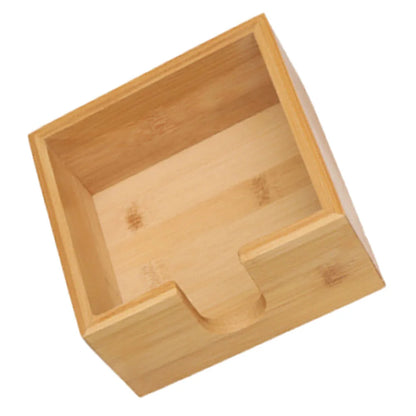 Tissue Box Napkin Holder for Table Multi-function Case Bamboo Home Accessory Restaurant Household