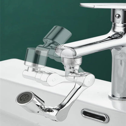 99% Universal 1080° Rotatable Extender Faucet Aerator Robotic Arm Plastic Splash for Kitchen Washbasin Faucets Bubbler Nozzle