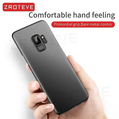 For Samsung S9 Case ZROTEVE Ultra Slim Hard PC Matte Back Cover For Samsung Galaxy S9 S8 Plus S9Plus S8Plus S 9 8 Phone Cases