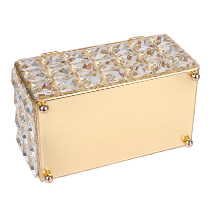 Bar Napkin Box Napkin Dispenser European-style Square Crystal Cube Bedroom Office Hotel Cafe Coffee Tissue Box