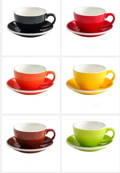 American 300ml Ceramic Coffee Cup Set Afternoon Tea Cups Ceramic Cups Coffee Utensils Ceramic Mugs Breakfast Milk Mug