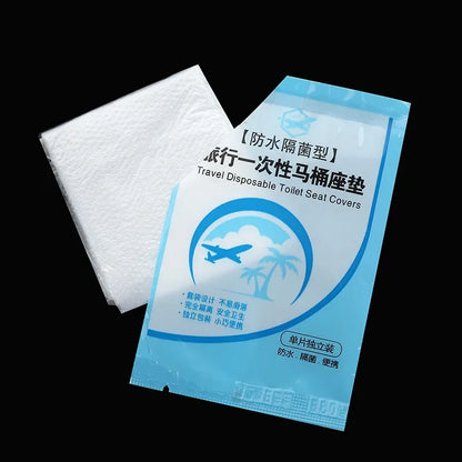 20/5Pcs Disposable Toilet Seat Mat 100% Waterproof Toilet Cover Business Travel Portable Independent Packaging Protective Pad