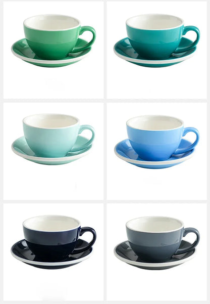 American 300ml Ceramic Coffee Cup Set Afternoon Tea Cups Ceramic Cups Coffee Utensils Ceramic Mugs Breakfast Milk Mug