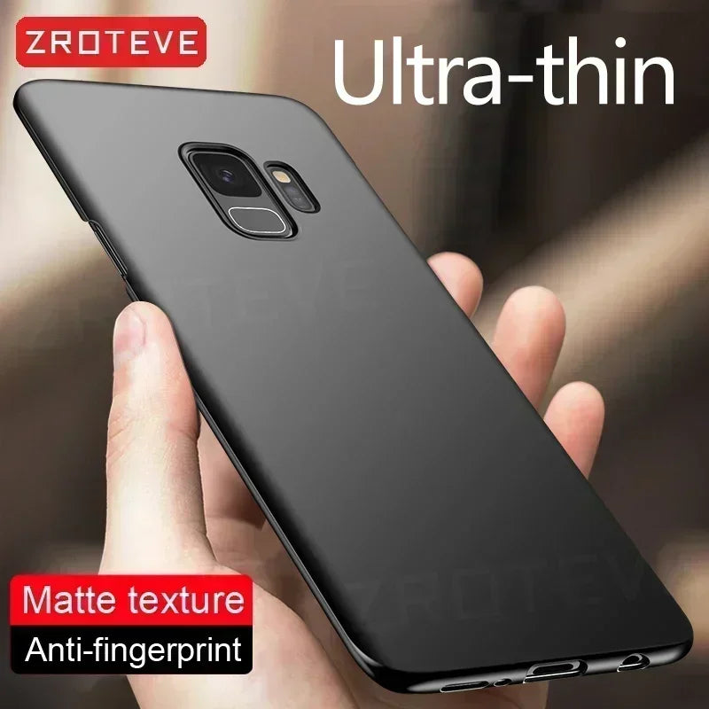 For Samsung S9 Case ZROTEVE Ultra Slim Hard PC Matte Back Cover For Samsung Galaxy S9 S8 Plus S9Plus S8Plus S 9 8 Phone Cases