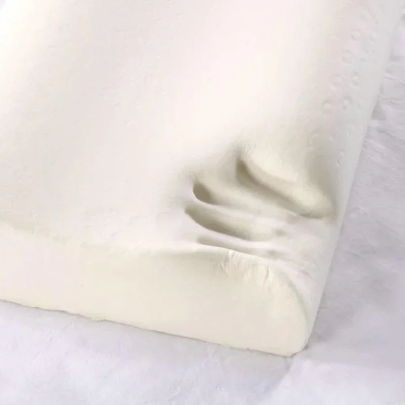 50*30cm Bamboo Fiber Pillow Slow Rebound Health Care Memory Foam Pillow Memory Foam Pillow Orthopedic Pillows Support NeckRelief