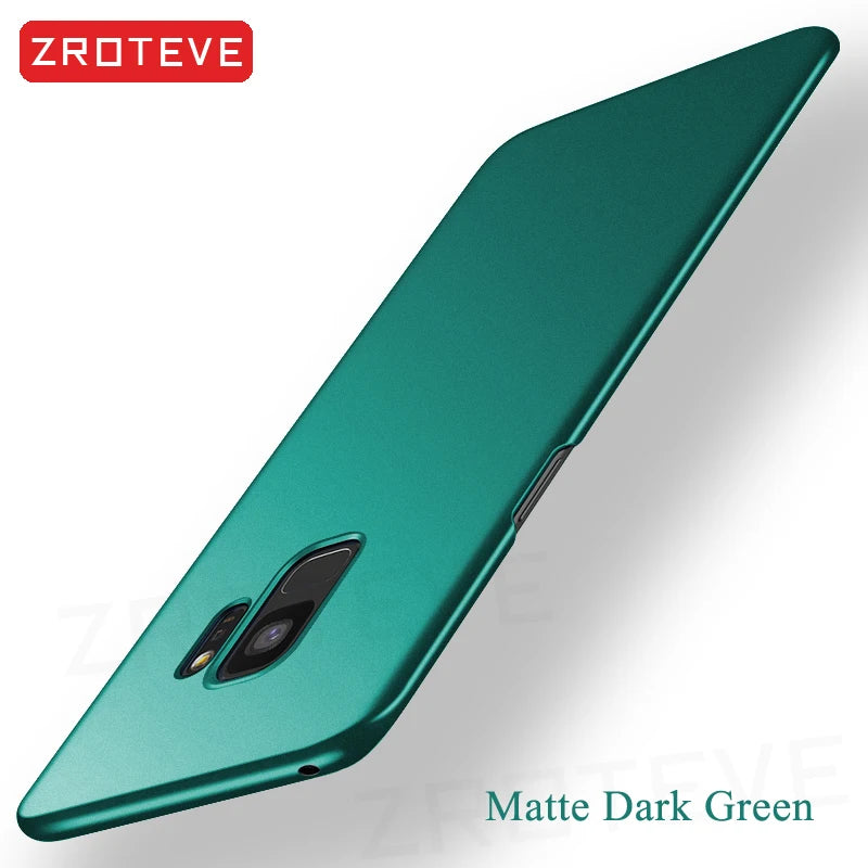 For Samsung S9 Case ZROTEVE Ultra Slim Hard PC Matte Back Cover For Samsung Galaxy S9 S8 Plus S9Plus S8Plus S 9 8 Phone Cases