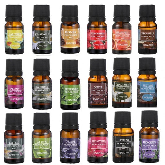 10ML Air Freshener Natural Plant Aromatherapy Essential Oil Air Conditioning Perfume Refill Aroma Diffuser Fragrance Humidifier