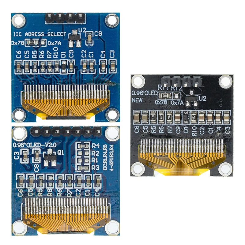 0.96 inch IIC Serial White OLED Display Module 128X64 I2C SSD1306 12864 LCD Screen Board GND VCC SCL SDA 0.96" for arduino oled