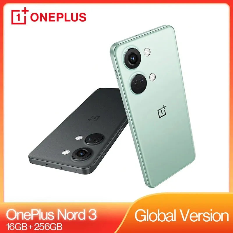 OnePlus Nord 3 5G Global Version 16GB RAM MediaTek Dimensity 9000 120Hz Super Fluid AMOLED Display 80W SUPERVOOC Charge