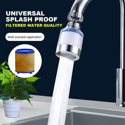 1-20PCS Faucet Filter Elements Water Purifier Filter Clean Dual Cartridge PP Cotton Water Filter Unit  For Kitchen Bathroom ﻿