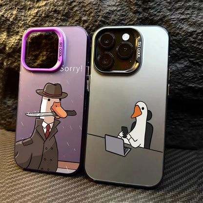 Case For Xiaomi 14 Cases Poco X6 Pro Cases Killer Duck Print Case For Xiaomi 11 Lite 5G NE 13T 13 12T 12 Poco M6 X5 Pro F5 Cover