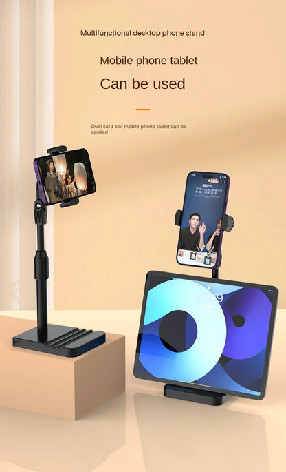 3C Founder Tablet Stand Live Streaming Telescopic Multi Position Mobile Phone Stand Online Course Lifting Desktop Stand Hot 2024