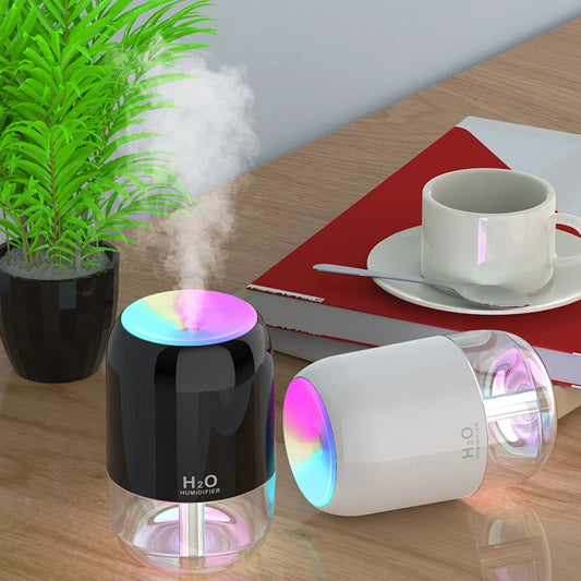 Night Light Colorful Atmosphere Aromatherapy Machine USB Humidifier Bedroom Humidifier 300ml Air Purifier